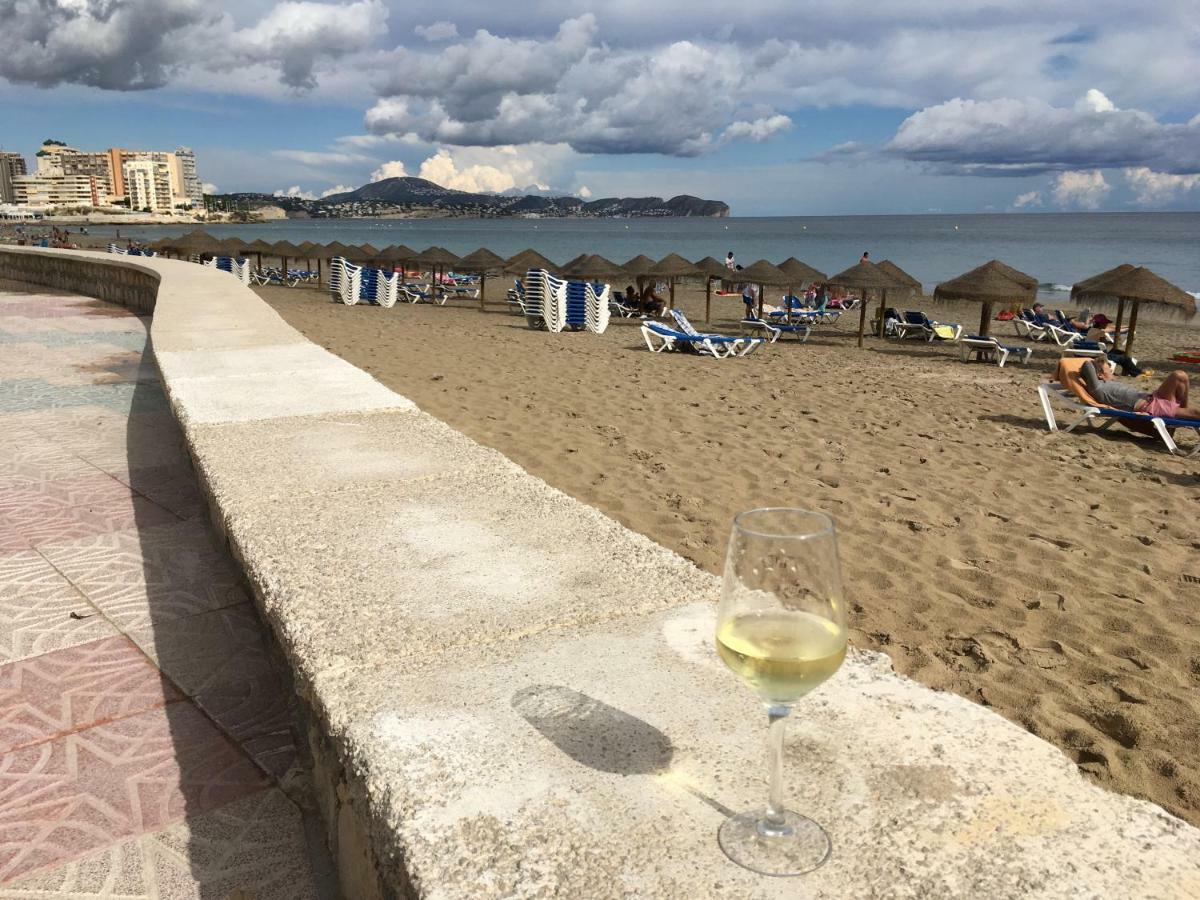 Apartamento En Calpe, Playa De La Fossa, Primera Linea, Aa Exterior foto