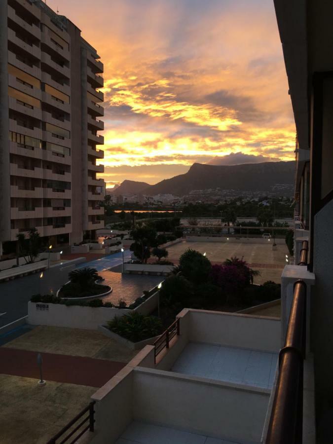 Apartamento En Calpe, Playa De La Fossa, Primera Linea, Aa Exterior foto