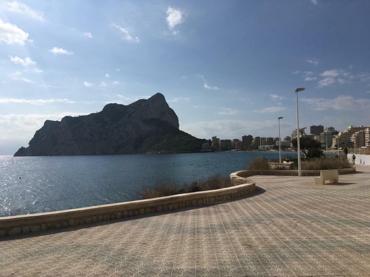 Apartamento En Calpe, Playa De La Fossa, Primera Linea, Aa Exterior foto