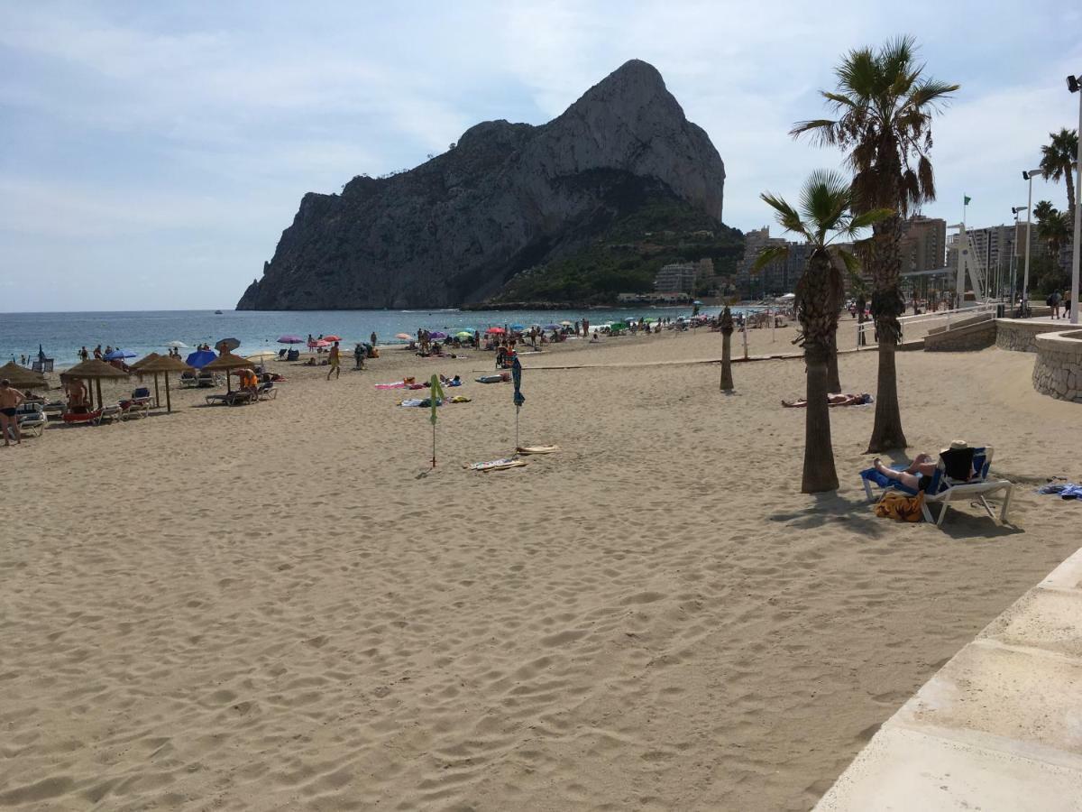 Apartamento En Calpe, Playa De La Fossa, Primera Linea, Aa Exterior foto